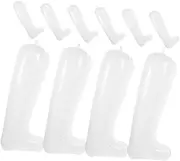 [ROMISBABA] 5 Pairs Inflatable Boot Shapers Boot Stuffer for Tall Boots Boot Trees Support Form Holder Made of Thick Pvc Easy Insertion