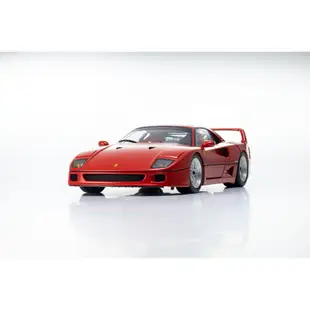 【模例】Kyosho 1/18 Ferrari F40 紅色 合金全開