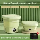 2024 Portable Folding Washing Machine Mini Dehydratable Dormitory Student New