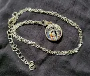 Colorful Sister Necklace with Tree of Life Pendant