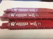 25 Pack Freud DS0908BFD25 Diablo Steel Demon 9" 8/10-TPI Reciprocating Saw Blade