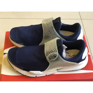 全新Nike Sock Dart Navy 平民款 藤原浩 海軍藍 819686-400 US11(29cm)