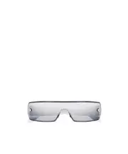 Alaïa Azzedine Shield Frame Sunglasses One size White