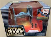 Star Wars Micro Machines Action Fleet Tie Fighter w/Tie Pilot & Moff Tarkin