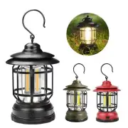 Retro Camping Lantern Vintage Camp Lamp Outdoor Camping Lights Tent Lights