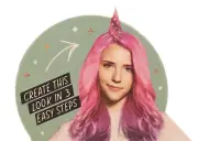 Unicorn Lilac Purple & Pink Hair Color Kit - Temporary - Costume & Cosplay