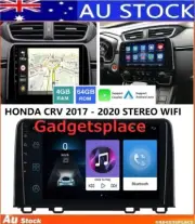✅4+64GB Fit For Honda CRV Stereo 2017 - 2020 Android Radio GPS Head Unit carplay