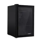 Devanti Bar Fridge Glass Door Mini Fridges Countertop Refrigerator Black 70L