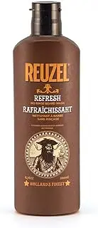 Reuzel Refresh No Rinse Beard Wash - Instantly Freshens Beard - Softens And Hydrates Beard - Emergency Shower In A Bottle - Freshens Beard And Keeps It Moisturized - Softens Coarse Hair - 200 ml