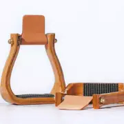 NETTLES GRIPPER BARREL RACER WESTERN STIRRUP WITH OR WITHOUT THE LEVELER