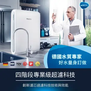 【麗水生活】BRITA mypure Pro X6 四階段超微濾專業級淨水系統 搭配原廠專屬淨水龍頭 (10折)