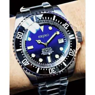 SEIKOMOD NH35精工改裝 勞力士Rolex DeepSea D-Blue 136660 水鬼王