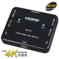 在飛比找PChome24h購物優惠-伽利略 HDMI KVM 電腦切換器 2埠