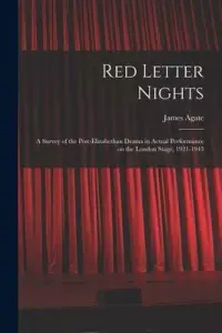 在飛比找博客來優惠-Red Letter Nights: a Survey of