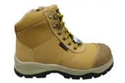 Skechers Womens Leather Comfortable Work Composite Toe Work Boots