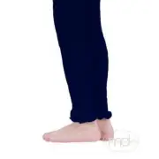 New Jefferies 2 pairs Ruffle Footless Tights 2-4 Years old Girl NAVY BLUE