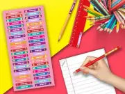Princess Series Stationery/Pencil Kids Name Label Personalised Sticker