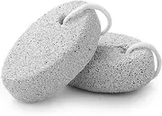 2 Pcs Natural Foot Pumice Stone for Feet, Lava Pedicure Tools Hard Skin Callus Remover for Feet and Hands Natural Foot File Exfoliation to Remove Dead Skin Pedicure Tool