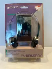 NEW IN BOX - Vintage Sony Walkman FM Stereo Receiver SRF-16W Sealed 80's Style