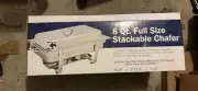 Choice Economy Buffet Stackable Chafer Stainless Steel Water Pan Capacity 8 Qt.