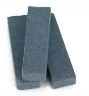 3 Pieces Knife Sharpening Stone 120 Grit Grinding Block Silicon Carbide Stone
