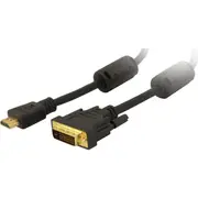 PRO2 HLV0989 5M HDMI To DVI-D Lead DVI-D Dual Link Cable 5M HDMI TO DVI-D LEAD