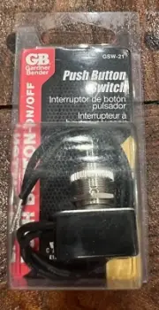 Push Button Switch Gardner Bender # GSW-21 SPST T33- N
