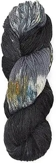 Alpaca Warehouse 100% Baby Yarn Wool 100g Hank DK Weight Hand Dyed Made in Peru - Heavenly Soft and Perfect for Knitting and Crocheting (Stormy Clouds, DK Hand Dyed - 100g Hank)