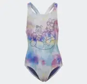 Adidas Disney Daisy Duck Swimsuit Toddler Girls 2T Tie Dye Bathing Suit New NWT