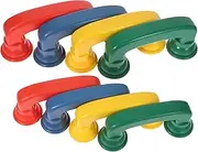 NAMOARLY 8pcs Kids Phone Handset Props Classroom Communication Set Develop Cognitive Skills