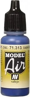 Vallejo Model Air Dark Mediterranean Blue 17 ml Miniatures