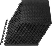 ½" EVA Interlocking Foam Exercise Mat for Home Gym and Kids