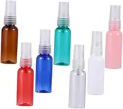 Gogogmee 7pcs Mini Perfume Atomizer Refillable Oil Spray Bottle Aluminium Travel Bottles Portable Toiletry Bottle Set 30ml Perfume Sprayer Funnel Random