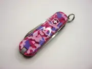 From the 2010 Victorinox Collection Swiss Army Knife - New - Pink Camo