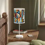 Abstract Art Lamp, Modern Desk Lamp for Office or Home Decor - Unique Lighting