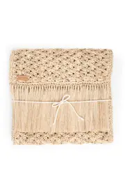 Tallo de Olivo Fique Knots Table Runner in Natural at Nordstrom One Size