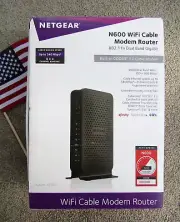 netgear n600 wifi cable modem router