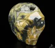 Geode 2.0" Ocean Jasper Crystal Skull Companion Star Being Female Alien