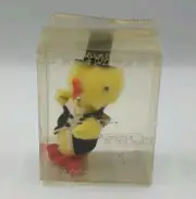 Vintage ARA Austria Original Duck Wool Plush Mini Animal Pocket Pet