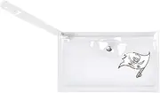 Littlearth NFL Clear Ticket Wristlet Purse