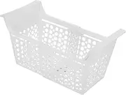 KOCKSHION Chest Freezer Organizer Bin Expandable Storage Basket for Deep Freezer Efficient Food Organization with Drainage Fit for Various