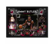 Basketball - JIMMY BUTLER Miami Heat Framed Large Photo Collage