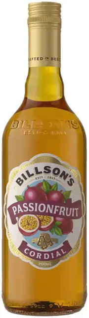 Billson's Passionfruit Cordial 700ml