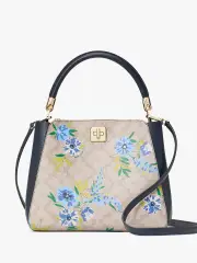 Spade Flower Floral Medium Top Handle Satchel