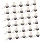 30Pcs Car Air Freshener Perfume Empty Bottle Diffuser DIY Kit Hanging Ornament