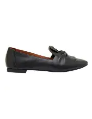[Sandler] Rosco Flat Shoes in Black Leather