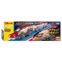 在飛比找Yahoo奇摩購物中心優惠-任選日本PLARAIL 手推充電火車 E6小町號 鐵道王國火