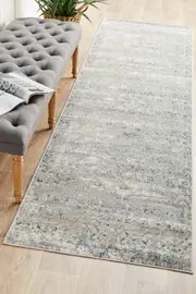 Esquire Segments Blue Runner Rug