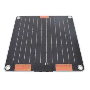 10W Solar Panel Dual TYPE C Ports 5V2A Output Monocrystalline USB Solar A