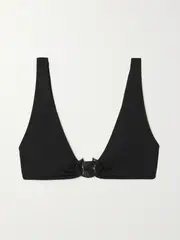 [Chloé] Chloé - + Eres Embellished Triangle Bikini Top - Black - FR 40 FR 40 Black